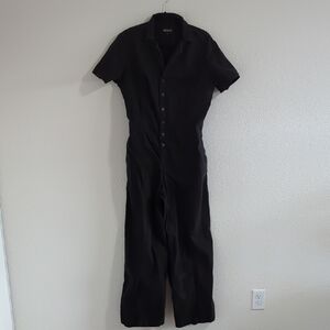 Mixed by Nasrin Black Jumpsuit Wide Leg Size XL